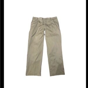 Dockers Classic Fit Iron Free Men's Size 38x32 Khaki Chinos Pants